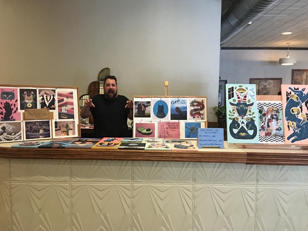 Кошки художника Daniel Ryan - Художники кошек