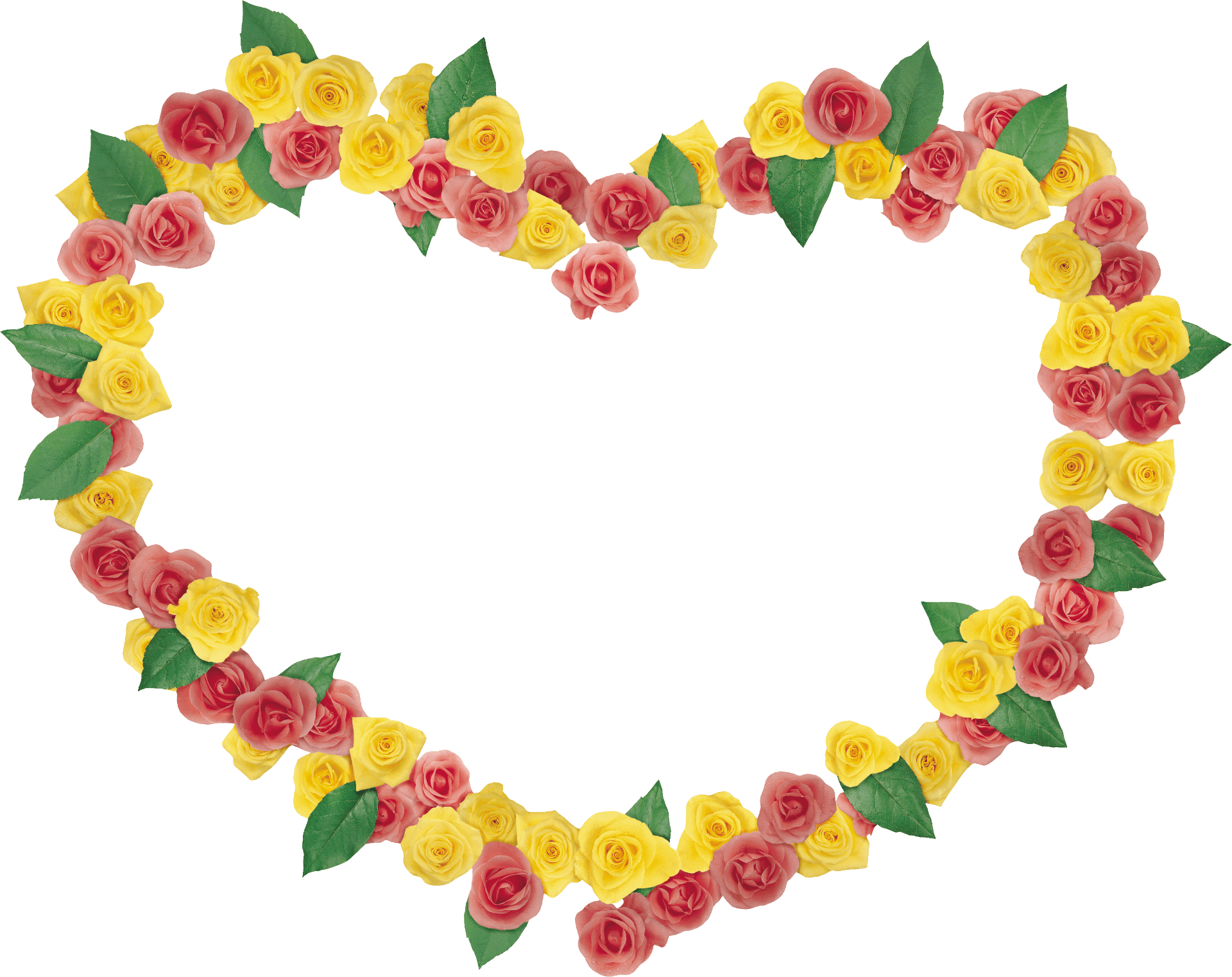 Сердечные розы