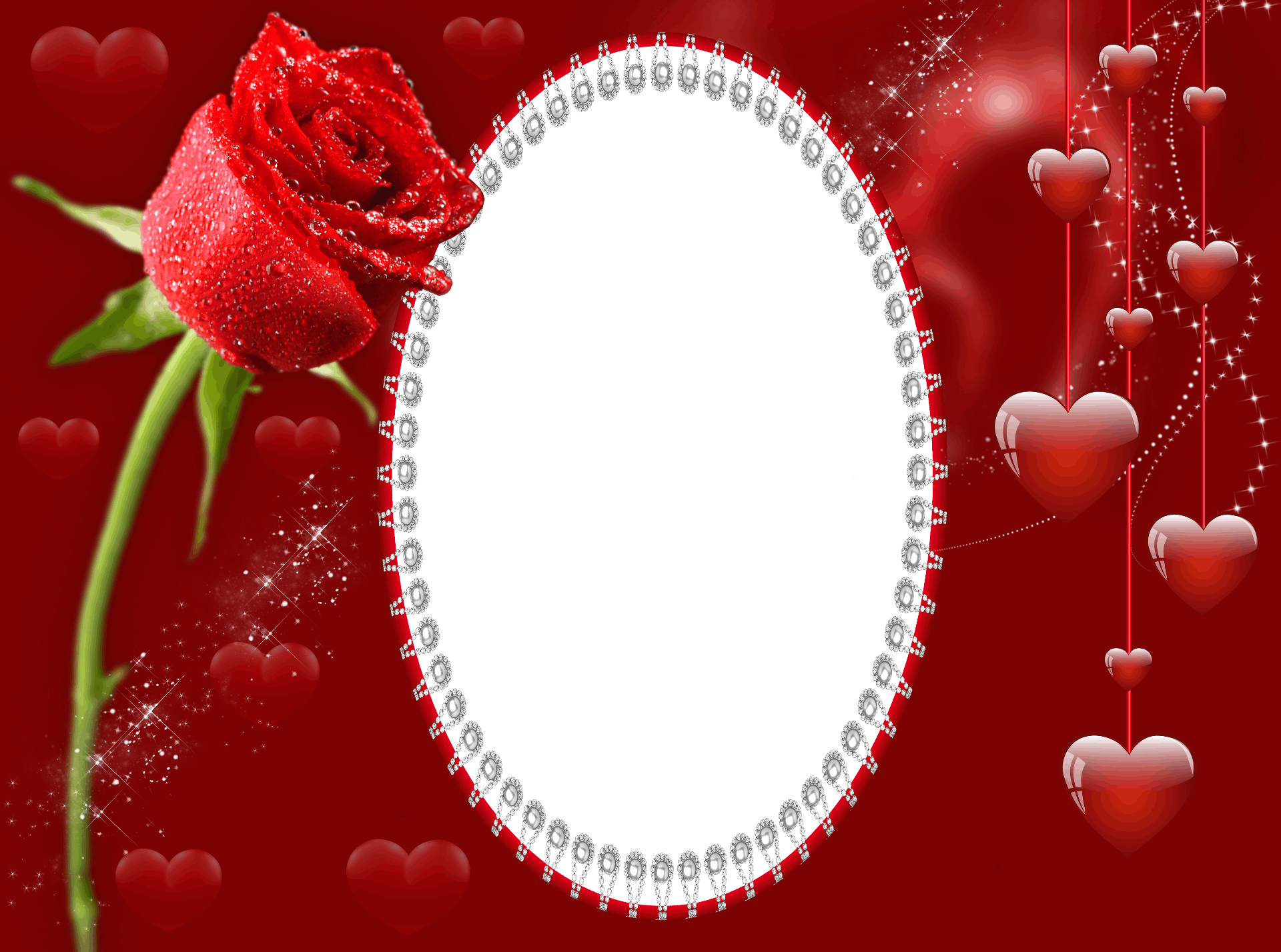 Сердечная роза