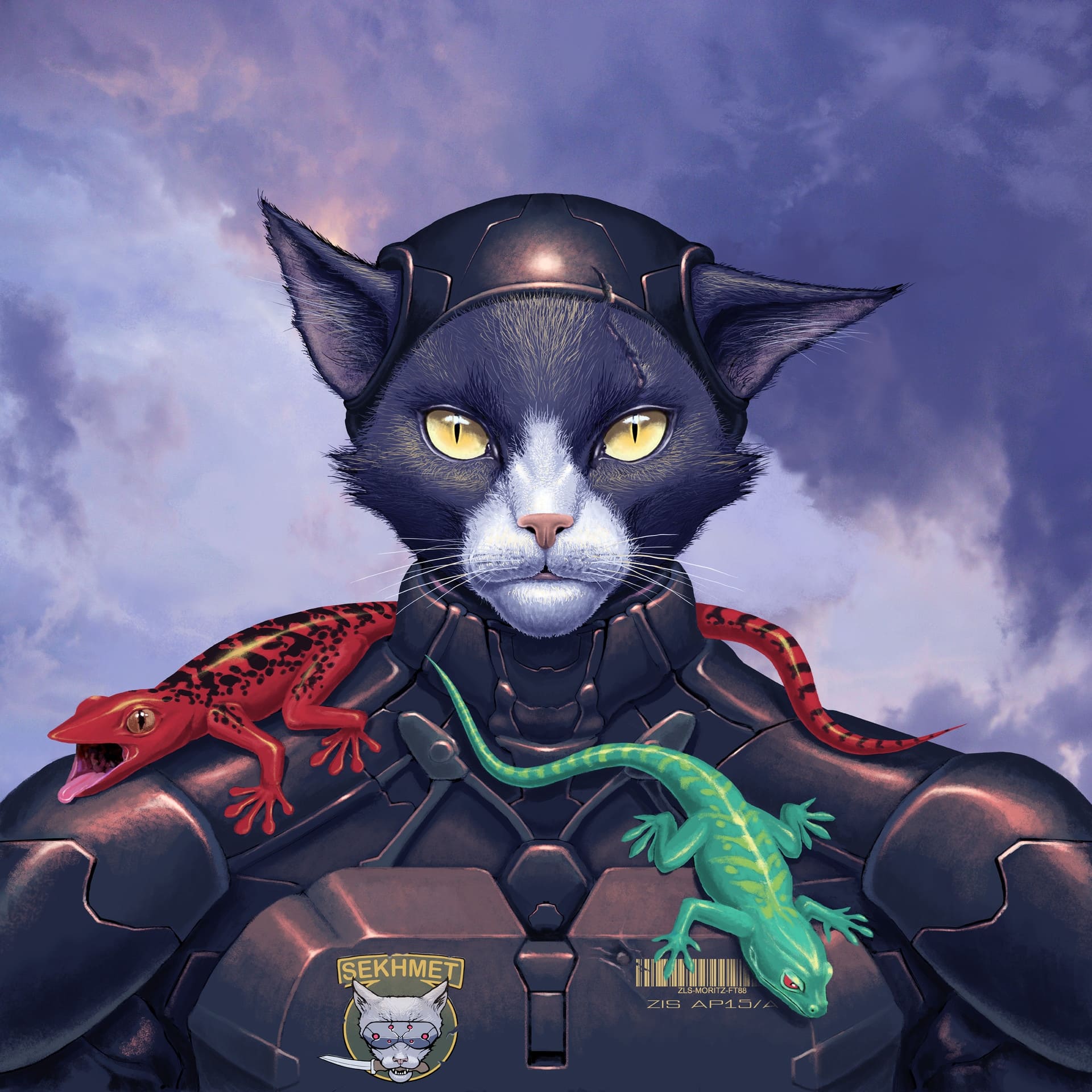 Кот из отряда Sekhmet