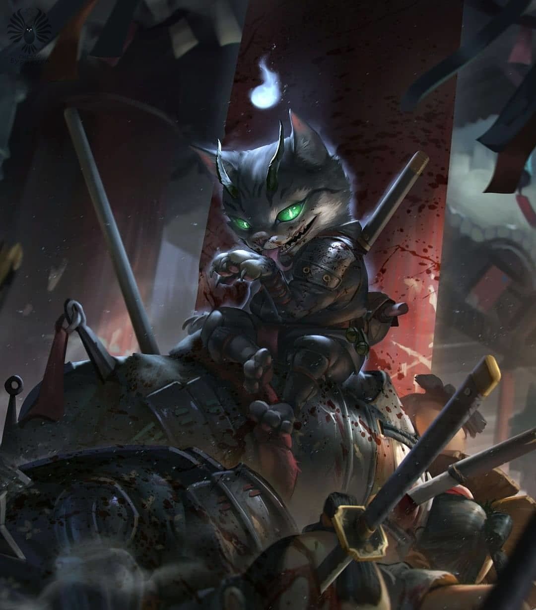 Зеленоглазый котовоин