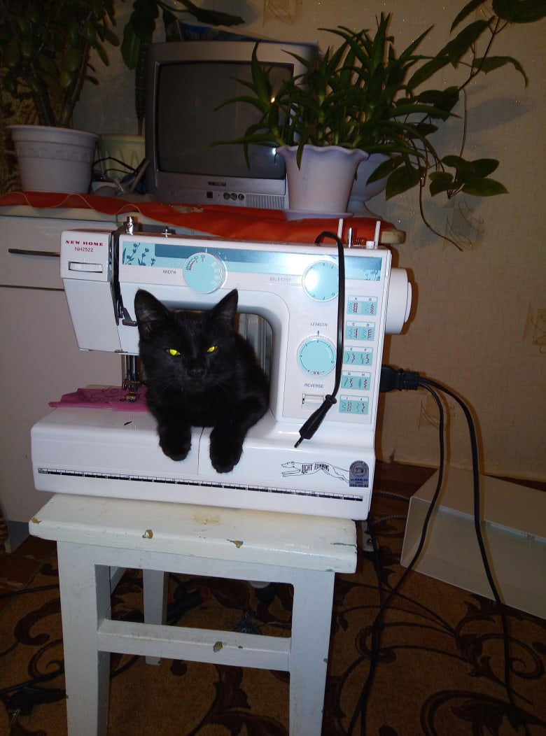 Я не только шить умею, но и вышивать