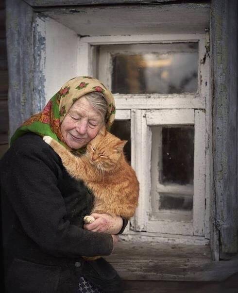 С добрым утром, бабуля